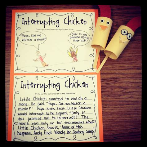 Interrupting Chicken Activities .
